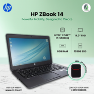 [Refurbished] HP ZBook 14 (Intel® Core™ i7-5th Gen | 8GB RAM | 128GB SSD | 14" FHD | Webcam | Win 11