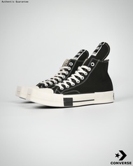 Converse X Rick Owens Black & White High & Low Sneakers Genuine Outdoor Shoes รองเท้าผ้าใบ รองเท้า ค