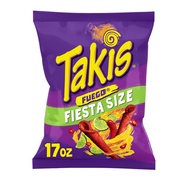 Barcel Takis Fuego Hot Chili Pepper & Lime Tortilla Chips 17oz (567g) Ready stock