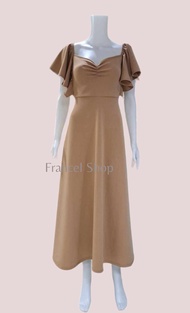 Francel formal dress for women ninang gown for wedding Womens Dress Bright Color Heart Plus Size Sui