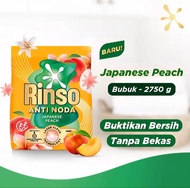 Rinso SensiFresh Deterjen Bubuk Japanese Peach 2750 g