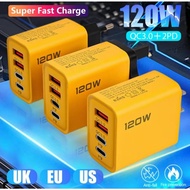 60W+PD20W+20+203USB+PD Fast Charger Adapter Universal USBQualcomm3.0 Port /PD Type-C FOR Mobile