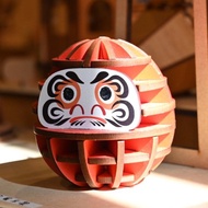 【手作DIY】達摩 不倒翁 祈福 許願 日本 日式 木質質感送禮 畢業