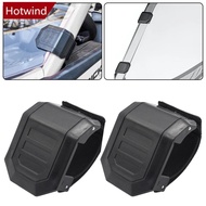 HOTWIND 2pcs UTV Car Window Windshield HD Clamp for Can-Am Maverick x3 1000 Commander For Honda Pion