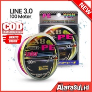 PE Fishing Line Super PE 8 Fishing Line 100 MeterBraid Line - X8