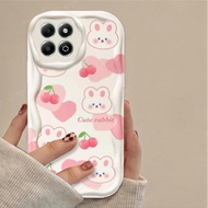 Konsmart Ốp điện thoại cho Honor Thỏ Anh đào dễ thương X8C X9C Smart x6b x8b x8a x9b x7c X7A x7b x7b