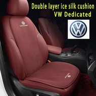Volkswagen Double Layer Ice Silk Seat Cushion Four Seasons Universal Golf Tiguan Touran POlo Troc Special Cushion