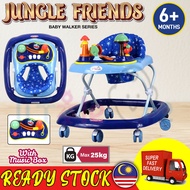 LITTLE ONE BABY ANTI O-LEG WALKER WITH PLAY TOYS AND MUSIC