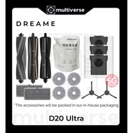 Dreame D20 Ultra Accessories / Main Brush / Side Brush / Dust Bag / Filter / Mop Pads *Local SG Stoc