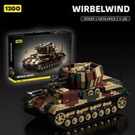 12GO World War II German Army Camouflage Cyclone Air-Proof No. 4 Tank H-Type Assembled B