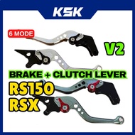 APIDO BRAKE CLUTCH LEVER RS150 RS 150 RS150 WINNER 150 BRAKE LEVER ALLOY ALOI MOTORCYCLE ACCESSORIES