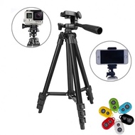 [Cheap bag] Tripod 3120 Tripod + Phone holder, Remote and Carrying Bag