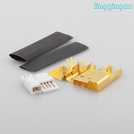 RR Gold Plated Type A Type B USB A USB B USB2 0 Connectors Tail Socket Connectors