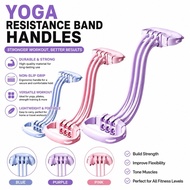 6 Tube Resistance Band with Handles Yoga Fitness Pull Rope Elastic Exercise Band Home Workout Streng