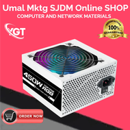 YGT 450W RGB 80+ BRONZE Gaming Power Supply Top One