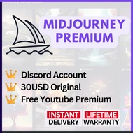 Midjourney AI Drawing Artificial Inteligence ChatGPT CopyAI v5.2 private account 1 month (30 usd)