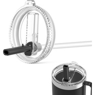 Tudung Jerami Kalis Tumpahan untuk YETI 42/35/32/30 oz Tumblers Sahaja (1-Pek/Hitam) |   Tidak Muat 