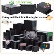 INTERESTING Electric Supplies, Black ABS Plastic DIY Housing Instrument Electronic Project Box,  Wat