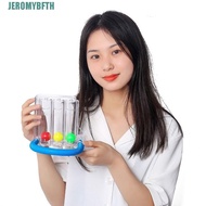 JEROMYBF 3 Balls Breathing Trainer, 3 Balls Soft Breath Measurement System, Breath Measurement Durab