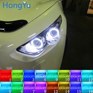 for Infiniti FX QX70 FX35 FX37 FX50 2009-2013 Accessories Multi-color RGB LED Angel Eyes Halo Ring E