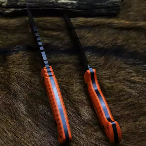 BA-KOR USA 9cr18mov steel 6MM full-length hunting knife +K sheath, suitable for jungle survival, out