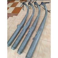 kenalpot RX king mdm std plat galvanis..model TP pendek Knalpot