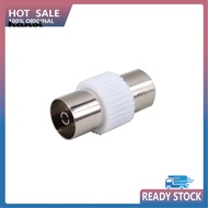 HAN_ TV Coaxial Cable Aerial RF Antenna Extension Adapter Female to Female Connector