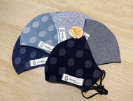 經典水玉兩用式立體口罩/口罩套/三色ㄧ組