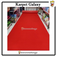 HIJAU MERAH GALAXY CARPET 4mtr x 2mtr | MOSQUE CARPET BY THE METER | PRAYER ROOM CARPET | GALAXY PLA