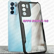 Hardcase Oppo Reno 6 4G Crystal Airbag case Oppo Reno 6 4G