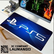 แผ่นรองเมาส์ขนาดใหญ่ PlayStation PS4 แผ่นรองเมาส์ บริษัท แผ่นรองโต๊ะเครื่องเกมคีย์บอร์ดอุปกรณ์เสริมโต๊ะ