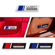 Car-Styling 3D Metal Stickers WRC Grille Badge Car Trunk Body Emblem For Touareg Tiguan Touran Passat Polo Golf Jetta CC BORA