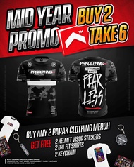 Parak Clothing Fearless Aircool Fabric T-shirt