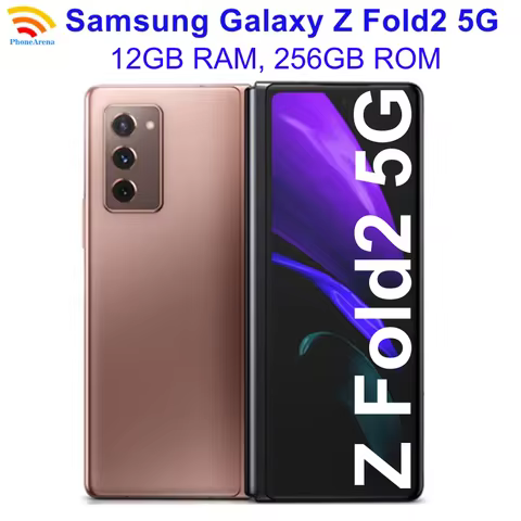 Samsung Galaxy Z Fold 2 Fold2 5G 7.6" RAM 12GB ROM 256GB NFC Snapdragon Unlocked Foldable 99% New Or