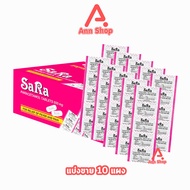 SaRa Paracetamol 500mg. ซาร่า พาราเซตามอล 500 มก. แผงละ 10 เม็ด [เม็ดรี 10 แผง] 601