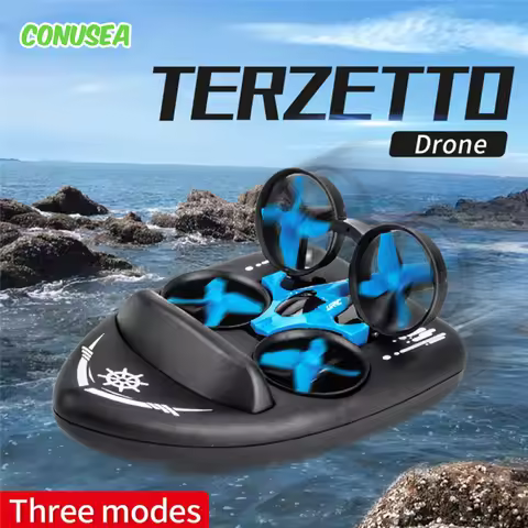 JJRC H36F 3-In-1 Epp Flying Air Boat Land Driving Mode Rc Quadcopter Drone Detachable One Key Return