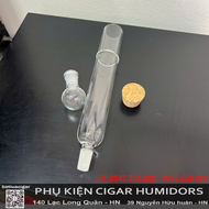 Ống Thủy Tinh Ủ Cigar Cầm Tay Cao Cấp – Dưỡng Ẩm & Tạo Hương Cho Cigar Bằng Rượu / Cafe / Whisky – P