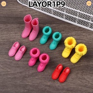 LAYOR1P9 1/6 Dolls Boot Colorful Fashion Foot Length 2.2cm Accessories