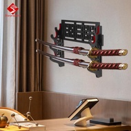Sharprepublic Sword Stand Display 4 Tier Decoration Support Base,Decorative Hollow Sword Holder Brac