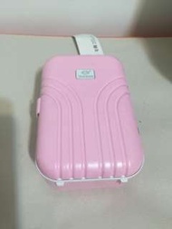 粉紅行李箱存錢筒