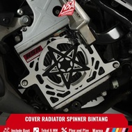 Nsa Cover Radiator Spinner Bintang Vario Pcx Nmax Adv Lexi Stylo Cover Radiator Spinner Bintang Yama