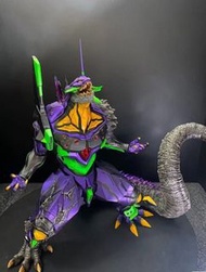 EVA 初號機哥斯拉白模GK樹脂模型