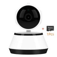 Security Camera V380 Pro HD Auto Tracking Night Vision Infrared Baby Monitor CCTV THE SD CARD INSIDE