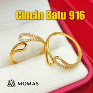 Cincin Emas 916 Orignal Emas 916 Batu Cincin Batu Emas 916 Tulen Cincin Emas Bajet Cincin Batu 916 S