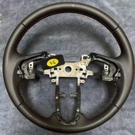 RS LEATHER STEERING/ RS LEATHER STEERING ORANGE LINIING FOR HONDA JAZZ FIT GK5 HONDA CITY GM6 HRV
