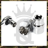 1/2" INCH SHORT BOX SOCKET 6 POINT HEAVY DUTY FOR RATCHET SOCKET TORQUE WRENCH IMPACT DRIVER SPANNER