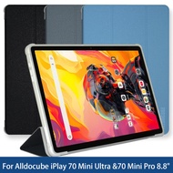 For  Alldocube iPlay 70 mini Pro 8.4" / iPlay70 Mini Ultra Case 8.8"2025 Tablet PC Flip Book Cover w
