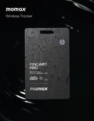 免運/自取【放錢包追踪器】MOMAX PinCard Pro BR9D IP68防水防塵認證  可充電 全球定位器 旅行追蹤器 Apple Find My認證 防水 迷你設計 PinCard Pro 