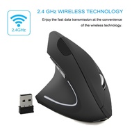 Wireless Left Handed Vertical Mouse Rechargeable Ergonomic USB Optical Mouse 800/1200/1600 DPI 6D Ga