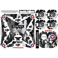 DJI PHANTOM 4 ADV / PRO Sticker Skin Design 0214